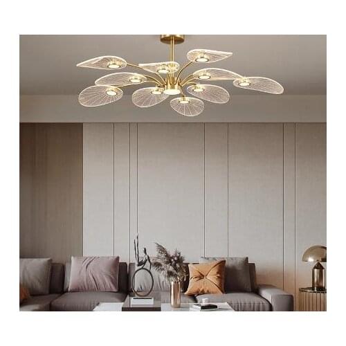 LED Chandeliers Ceiling Decor Light for Living Room Modern Iron Pendant Lamp for Bedroom Lighting 90-260V LED Ceiling Lamp
