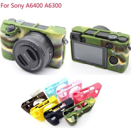 Ultra-Thin Lightweight Rubber Soft Silicone Housing Case Bag Cover For Sony A6400 A6300 Protecte Tool Bag