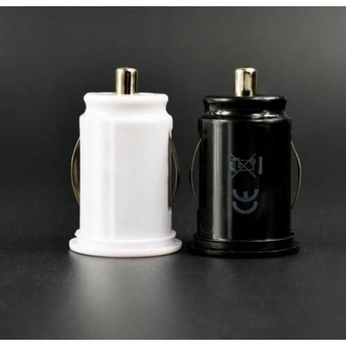 1000pcs Universal Car Charger Dual USB Power Port Adapter Cigarette Lighter Converter For Phones/PDA/MP3/MP4/PMP/GPS