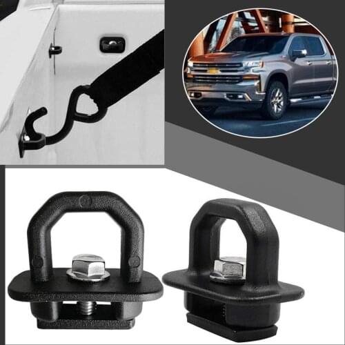 2PCS Tie Down Anchor Truck Bed Anchors Compatible for 07-18 Chevy Silverado GMC Sierra 15-18 Chevy Colorado GMC Canyon