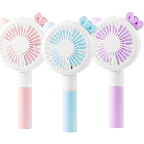 2021 Latest Hot Mini Fan Foldable Portable Office Fan USB Charging Handheld LED Mini Fan