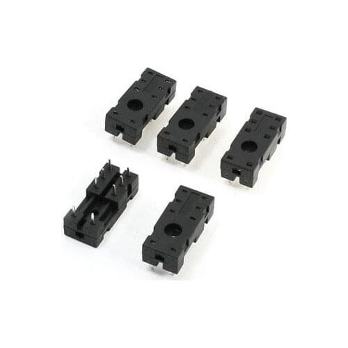 5 x PCB Plug-in Type G2R-2 8 Pin Relay Sockets Bases