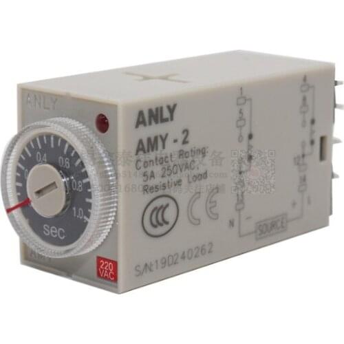 Brand new original AMY-2 3S 220V time relay
