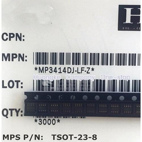 10pcs MP3414DJ-LF-Z silk screen IACM SOT23-8 boost converter DC-DC chip