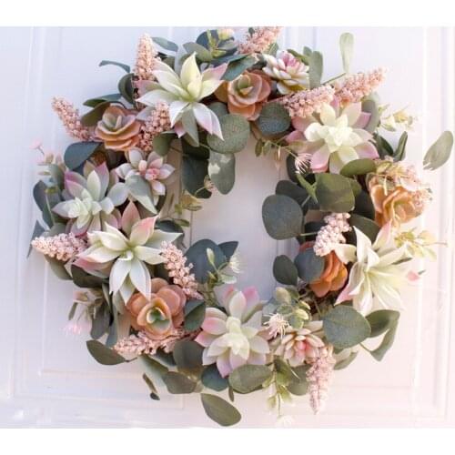 Fake wreath wedding decorations Halloween Christmas decorations home decor living room decoration