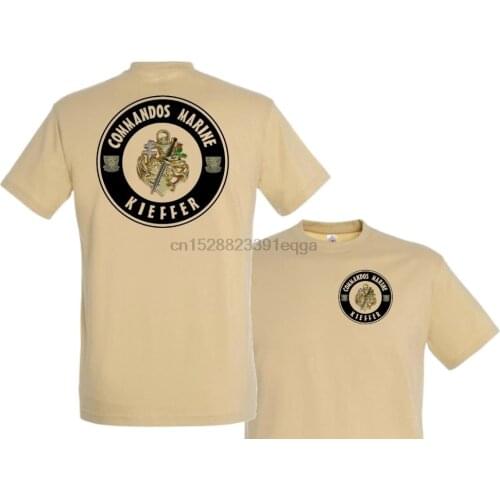 Commandos Marine - Kieffer K9 Drone Mine-Clearing Nrbc Cos 1944 Cotton Men O Neck Streetwear Hip Hop Tops Movie Tee