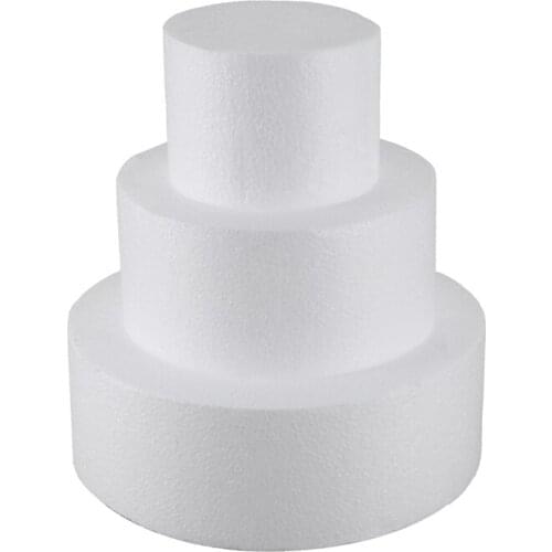 Round Cake Dummy 4 inch / 6 inch/ 8 inch (Cake Dummy Set 4 inch 6 inch 8 inch) CNIM Hot