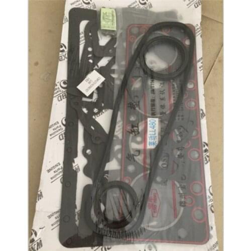 LL480-01002 Cylinder head gasket and LL480 Engine full gasket kit, Laidong diesel engine LL480T LL480BT LL480