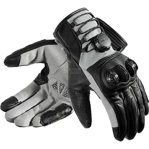 Carbon Fiber Leather Motorcycle Gloves Non-slip Wearable Guantes Moto Luva Motociclista Waterproof Touch Screen Motocross Gloves