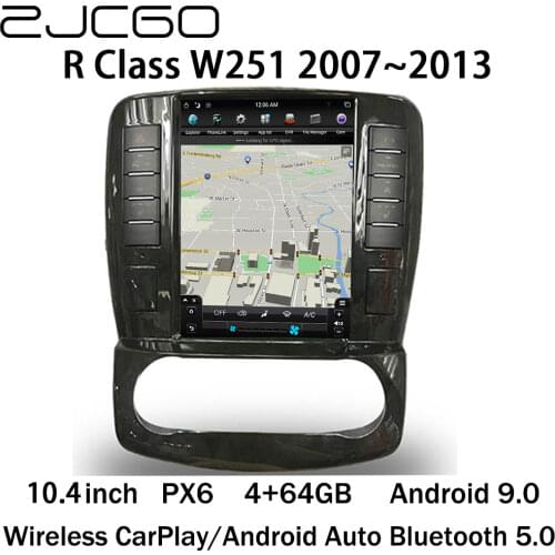 Car Multimedia Player Stereo GPS DVD Radio Navigation NAVI Android Screen Monitor for Mercedes Benz R Class W251 R280 R300 R320