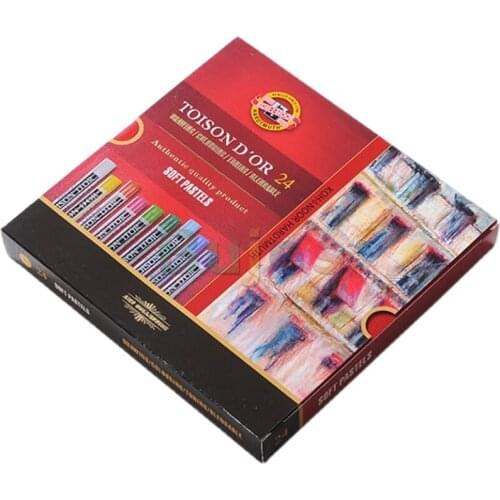 KOH-I-NOOR Gioconda Soft Pastel Pencil Set, 8512/8514/8515/8516/8517, 24/36/48/72 Colors,Pastel Stick, Colored Chalk