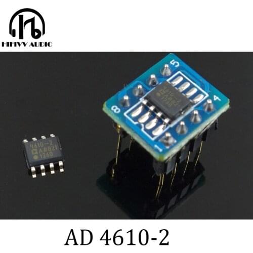 New Ad4610 fever double operational amplifier for dac preamplifier Low noise high precision rail to rail JFET double op amp