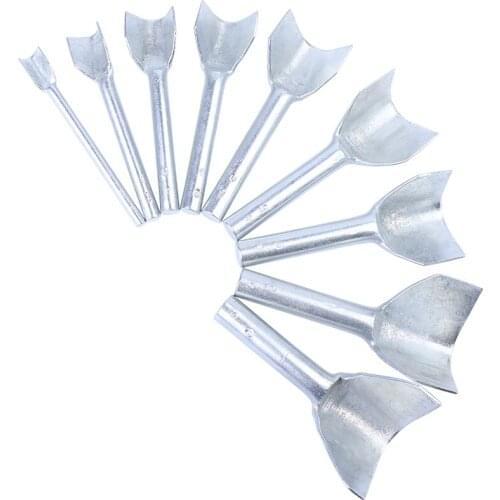 LMDZ 10mm-50mm Half-round Cutting Tool Belt Edge Shape Cutter Leather Punch Leather Corner Cutter Belt Hollow Puncher