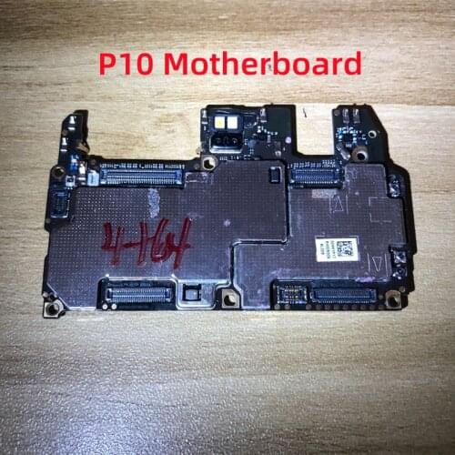 64gb For HUAWEI P10 Motherboard Disassemble Unlocked Mainboard For HUAWEI P10 Logic Board With Full Chips
