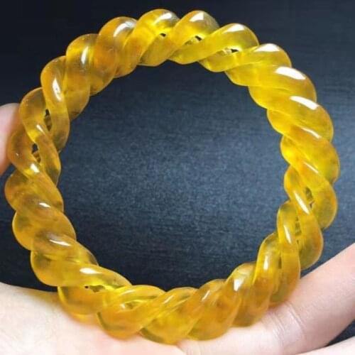 Real Myanmar Jade emerald Bracelet yellow jade bangles manual hollow carved round jade bangle High ice Bracelet jade jewelry