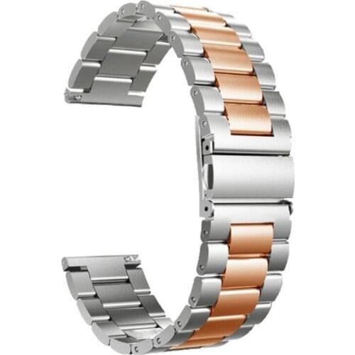 Stainless Steel Watch Band Metal Strap For -Garmin venu SQ Smart Bracelet M5TE
