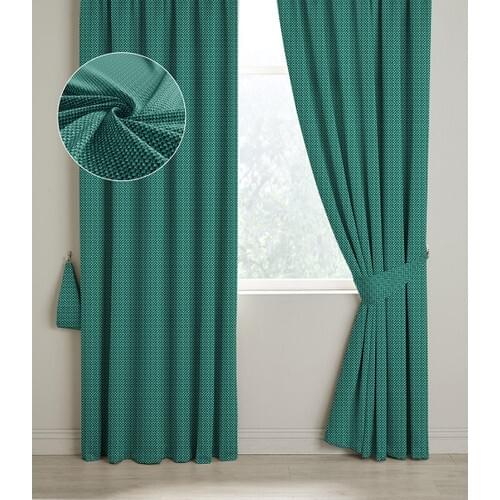 BYT WOVEN MESH TEXTURED LUXURY BACKDROP CURTAIN PİLESİZ SINGLE WING MİNT 204