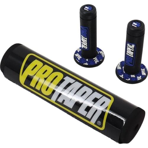 Handlebar Grips & 200mm Handlebar Bar Pad 7/8 Bike Motorcycle Cross Chest protector Grips For CRF YZF KTM RMZ DRZ WRF Motocross