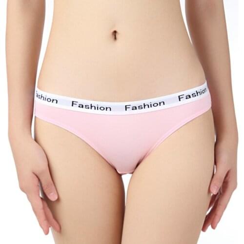Sexy Panties Women Underwear Cotton Briefs Tanga Cute Words Panty For Women Underwear Panties Plus Size Sexy Lingeries Shorts