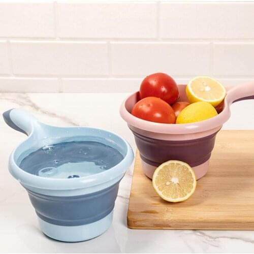 Water Scoop Collapsible Lightweight Healthy Bathing Ladle Spoon Kitchen Accessory Water Scoop for Home 2021 new drop shipping