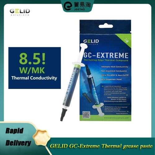 GELID GC-Extreme 2g\3.5g Thermal grease paste 8.5W/mK For GPU CPU cooler PC graphics card thermal conductive silicone grease