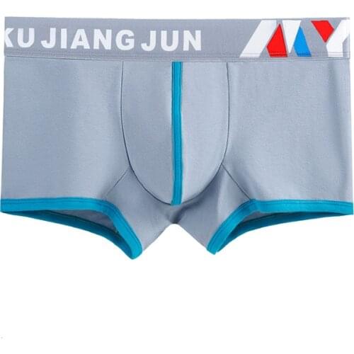 2021 New Mens Underwear Stripe Boxers Men Boxershort Panties Man Boxeur Splicing Homme Underpants Cotton Trunk Designer A58