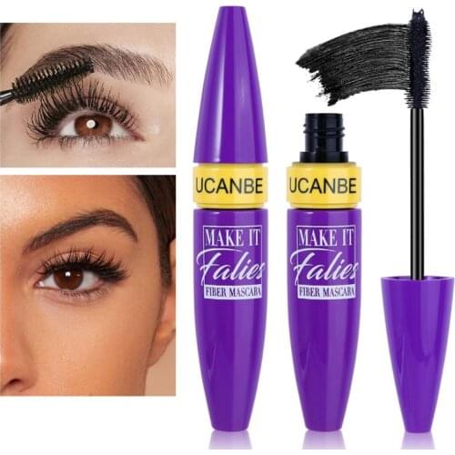 3PCS Mascara Set Thickened Curling Eyelash Waterproof Sweat-proof Not Easy To Smudge 4D Mascara Smooth Mild And Non-irritating