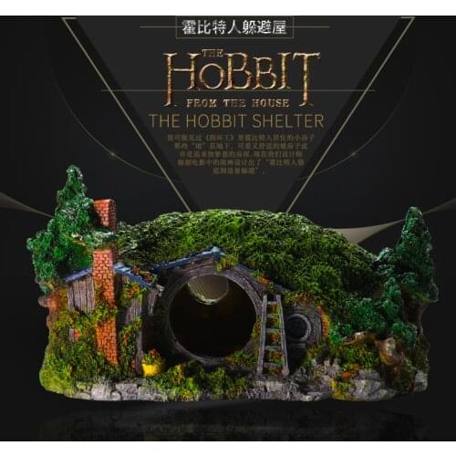 Fish tank shelter fish and shrimp large reptile shelter spider box lizard hermit crab reptile box Landscaping Decoration