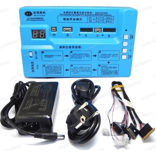 EDP signal universal testing instrument 74 Kinds test screen tools 2K 4K EDP Screen Tester