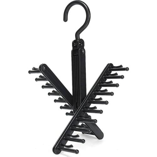 20 Rows Belt Rack Organizer Hanger Holder For Men Cloth Ties Rotating Hanger Multilayer Storage Storage Hanger Rack Closet Y7T7