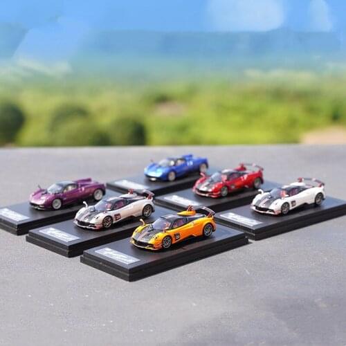 1/64 Metal alloy die-casting Pagani Huaya BC version sports car simulation car model adult collection childrens gift display