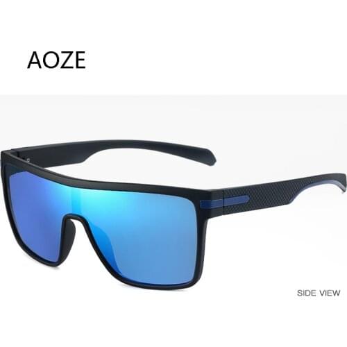 2021 NEW High quality luxury brand Polarized sunglasses square Conjoined lens Goggles Women men sunglasses oculos de sol UV400