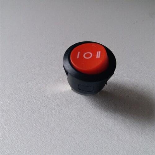 30pcs rocker switch KCD1-105 round rocker switch rocker switch 125V 10A 250V 6A Black 3 pin 3 gear ON-OFF-ON