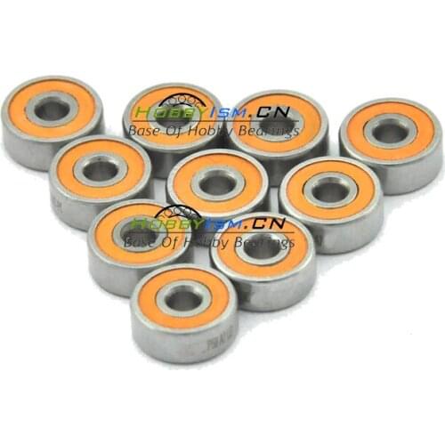 FREE SHIPPING OILED 10pcs 5x10x4 Hybrid Ceramic Stainless Bearing SMR105C 2OS A7