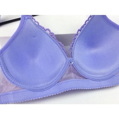 Womens bras 2021seamless clothing sexy lace top with pushap embroidery cotton comfort bh Minimizer lingerie 65-90 A B C14