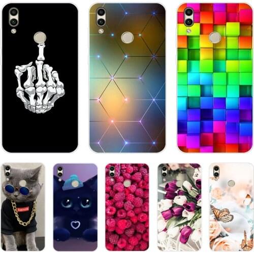 Case on Honor 8C Case For Huawei Honor 8C 8 C Shockproof Protective Phone Case For Huawei Honor 8C TPU Silicone Cover Case 6.26"