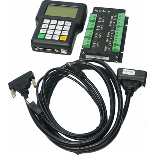 RichAuto DSP A18 CNC 4 Axis Controller Remote English Version Used For CNC Router Engraving Milling Machine