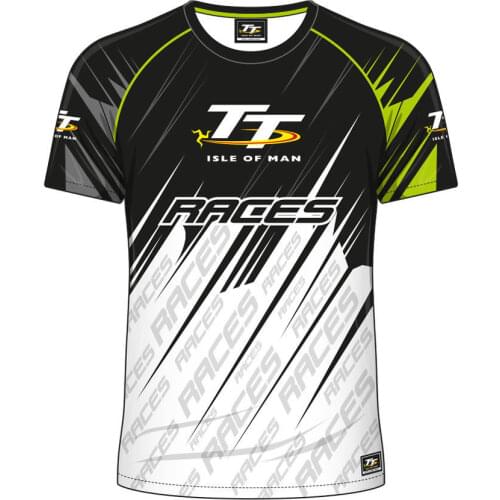 Isle of Man TT Racing T-shirt Stylish Motorcycle Knight Glory T Shirts Mtb Bmx MX DH Motocross Short Jersey