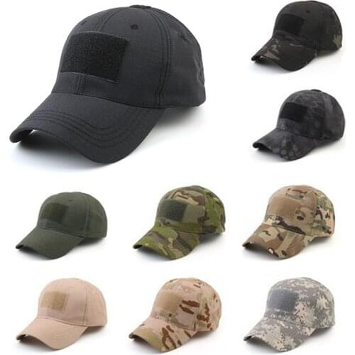 Outdoor Camouflage Adjustable Caps Simplicity Tactical Cap Military Cap Army Hats Camo Hunting Cap Hats Sport Cycling Hiking Cap
