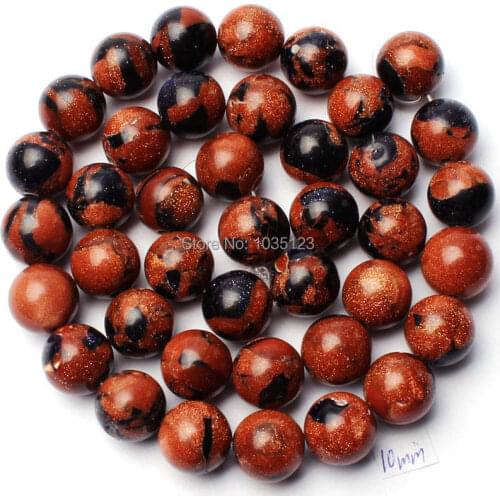 High Quality Mixed Color Sandstone Round Shape 4/6/8/10/12/14mm Necklace Bracelet Jewelry DIY Gems Loose Beads wj1717