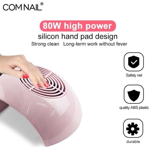 Nail Dust Collector Machine Vacuum Cleaner Nail Art With 1pc Dust Bag Manicures Hood Suction Dust Cleaner Salon Tool