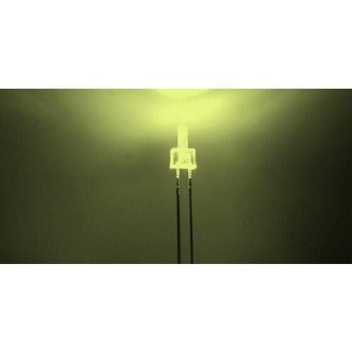 MIX 100pcs/lot water clear tower 2mm warm white led diode