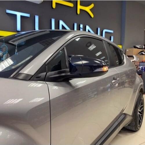 For Toyota C-hr Batman Mirror Cover 2016 2017 2018 2019 2020 Piano Black 2 Pcs. Right-Left