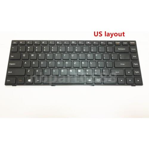 New for Lenovo deaPad 100 14 100-14IBY US Keyboard NSK-BS0SN PK131EQ1A00