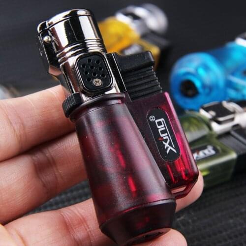 Portable Spray Gun Welding Torch Lighter Nozzle Butane Jet Gas Lighter Turbo 1300 C Windproof Cigar Pipe Lighter Outdoor