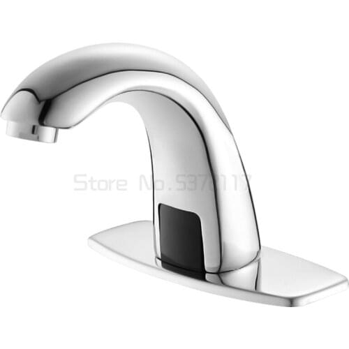 Cold Bathroom Automatic Touch Free Sensor Faucets water saving Inductive electric Water Tap mixer