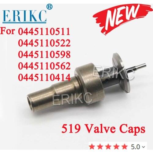 0445110511 0445110522 Common Rail Fuel Injector 519 Valve Cap for Euro5 Bosch 0445110598 0445110562 0445110414