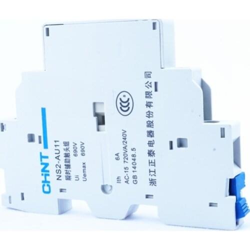1PCS CHINT Auxiliary Contact NS2-AU11 for NS2 series Motor Starter