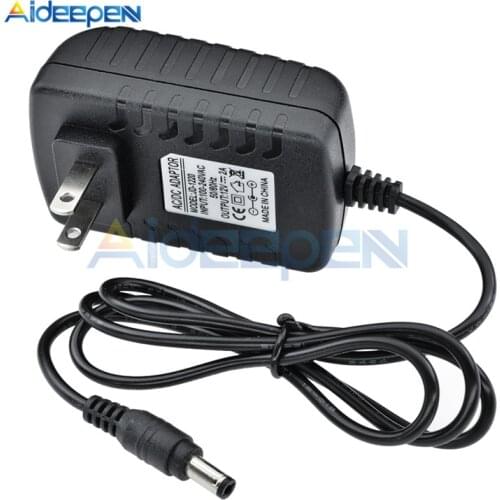 EU US Plug Driver Adapter AC110V 220V to DC 12V 2A 1.8A 5.5*2.1mm 1pcs