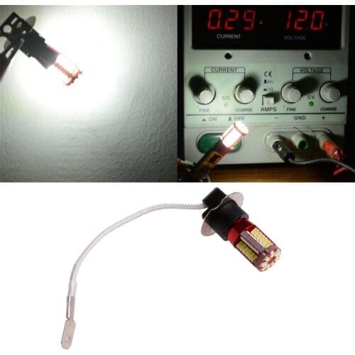 1pcs New DC12V H3 3014-57 Car LED Side Light Bulbs Car Fog Lamp Canbus Error Free